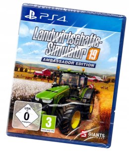 Farming Simulator 19 Ambassador Edition PS4 Nowa Gra Na Płycie w Folii