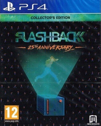 Flashback 25th Anniversary Collector's Edition PS4 Nowa Gra na Płycie