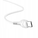 HOCO kabel USB A do Typ C 1 m Biały Wytrzymały