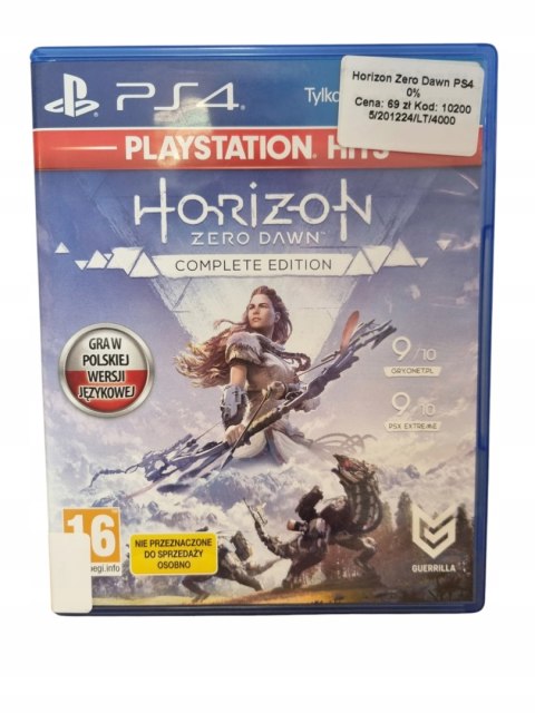 Horizon: Zero Dawn - Edycja Kompletna Sony PlayStation 4 PS4