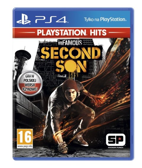 Infamous Second Son PS4 Nowa Gra na Płycie w Folii