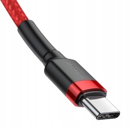 Kabel Baseus USB - USB 3.1 typ C 1 m czerwony