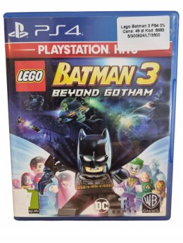 LEGO BATMAN 3 BEYOND GOTHAM PS4 PLAYSTATION 4 GRA NA PŁYCIE