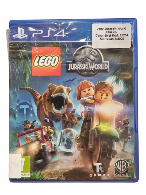 LEGO JURASSIC WORLD / PARK JURAJSKI Sony PlayStation 4 PS4