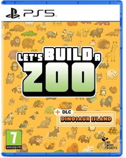 LET'S BUILD A ZOO + DLC DINOSAUR ISLAND PS5 NOWA GRA PŁYTA W FOLII