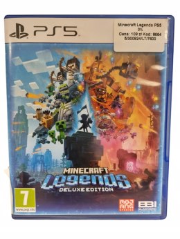 MINECRAFT LEGENDS DELUXE EDITION PS5 PLAYSTATION 5 GRA NA PŁYCIE