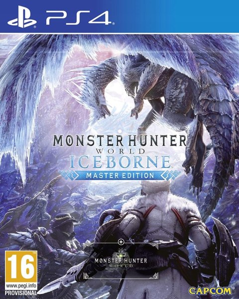 Monster Hunter World Iceborn Master Edition PS4 Nowa Gra Na Płycie w Folii