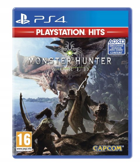 Monster Hunter World PS4 Playstation 4 Nowa Gra na Płycie w Folii