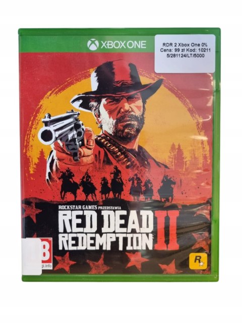 RED DEAD REDEMPTION II Microsoft Xbox One Używana