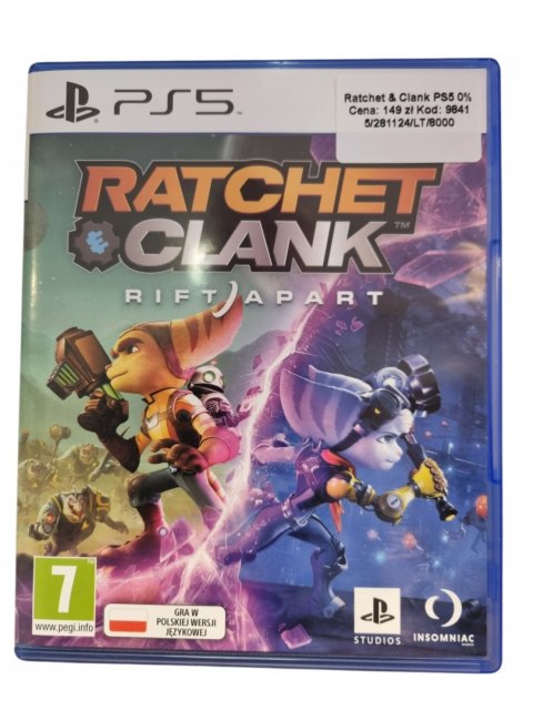 Ratchet & Clank: Rift Apart Sony PlayStation 5 PS5