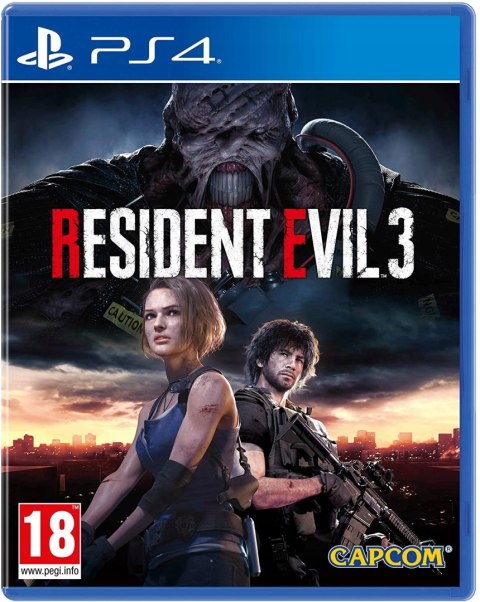 Resident Evil 3 PS4 Nowa Gra na Płycie w Folii