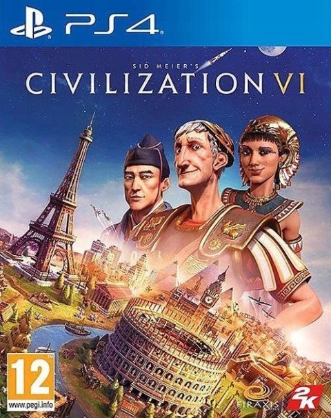 Sid Meier's Civilization VI PS4 Playstation 4 Nowa Gra na Płycie w Folii