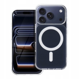 Etui na iPhone 17 Clear Fusion Mag Cover zgodne z MagSafe granatowe