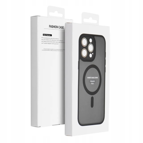 Etui na iPhone 17 Variete Mag Cover zgodne z MagSafe czarne