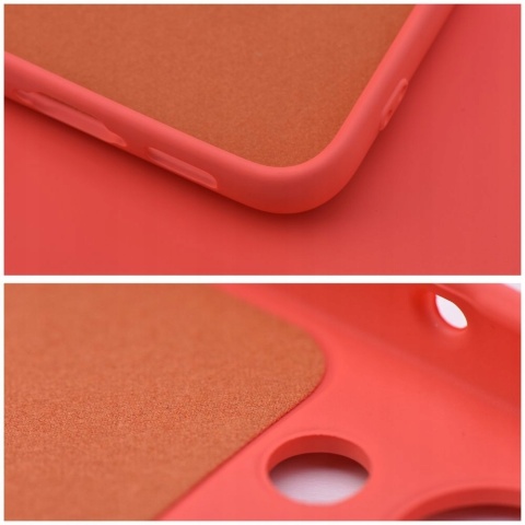 Futerał SILICONE do SAMSUNG Galaxy A56 5G brzoskwiniowy