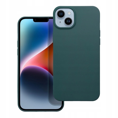 Futerał do Samsung A56 5G Matt ciemnozielony