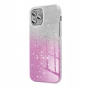 Futerał do Samsung A56 5G Shining transparentny różowy