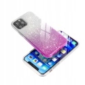 Futerał do Samsung A56 5G Shining transparentny różowy