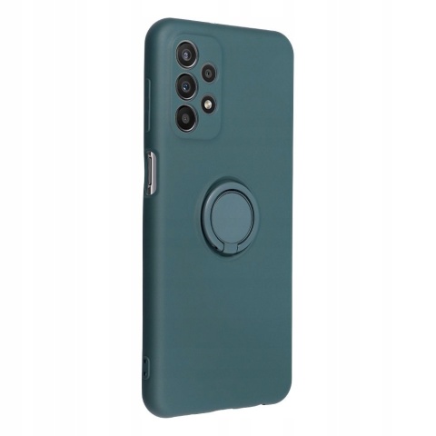 Futerał do Samsung A56 5G Silicone Ring zielony