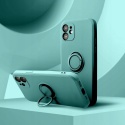 Futerał do Samsung A56 5G Silicone Ring zielony