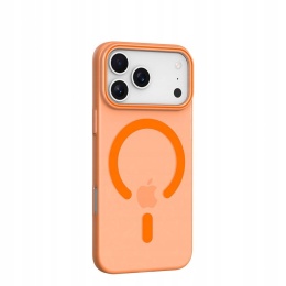 Futerał do iPhone 17 PRO Go Orange zgodny z MagSafe pomarańczowy