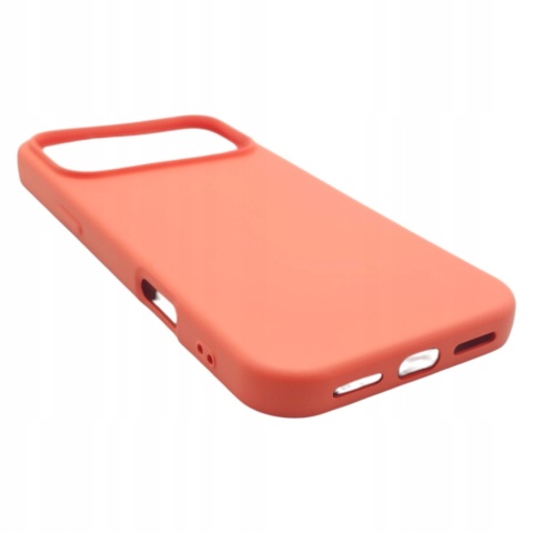 Futerał do iPhone 17 PRO MAX Silicone brzoskwiniowy
