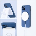 Futerał do iPhone 17 PRO Silicone Mag Cover zgodny z MagSafe (camera protection) niebieski