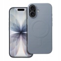 Futerał do iPhone 17 Silicone Mag Cover zgodny z MagSafe (big hole) jasnoniebieski