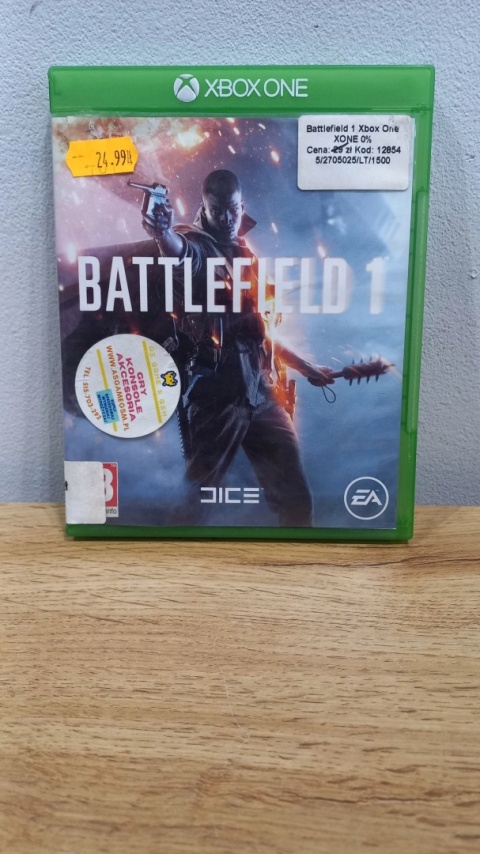 Gra Battlefield 1 Xbox One XONE Używana