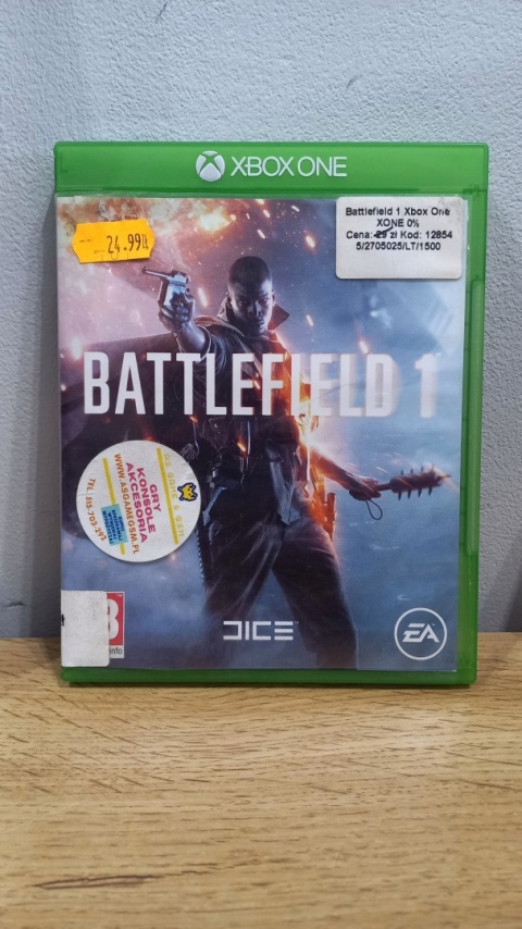 Gra Battlefield 1 Xbox One XONE Używana