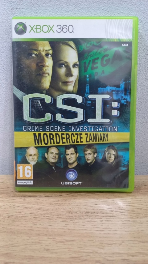 Gra CSI: Mordercze Zamiary X360 Xbox 360 Używana