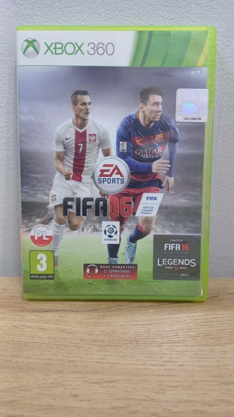 Gra FIFA 16 X360 Xbox 360 Używana