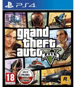 Gra GTA V Grand Theft Auto V PS4 Playstation 4 Używana