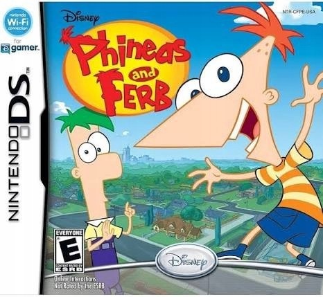 Gra Phineas And Ferb Nintendo DS Używana Bez Pudełka