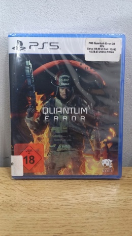 Gra Quantum Error PS5 PlayStation 5 zafoliowana