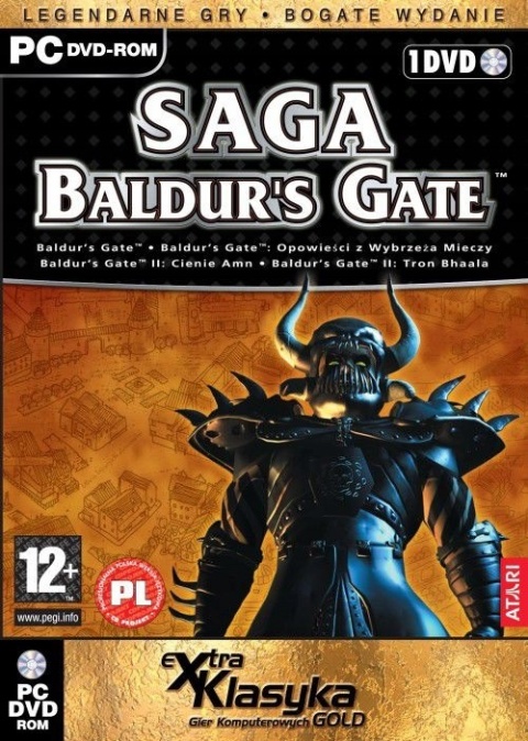 Gra Saga Baldur's Gate PC Używana