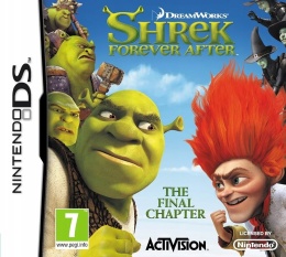 Gra Shrek Forever After Nintendo DS Używana Bez Pudełka