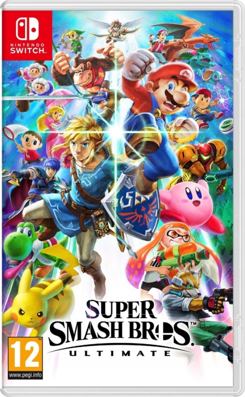 Gra Super Smash Bros. Ultimate Nintendo Switch Używana