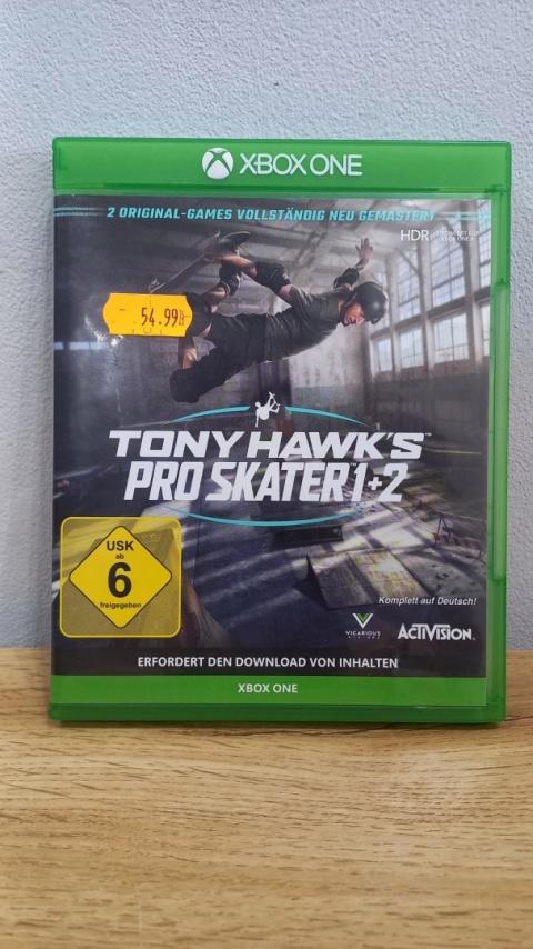 Gra Tony Hawk's Pro Skater 1+2 Xbox One XONE Używana