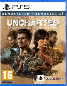 Gra Uncharted Kolekcja Dziedzictwo Złodziei PS5 PlayStation 5 Używana