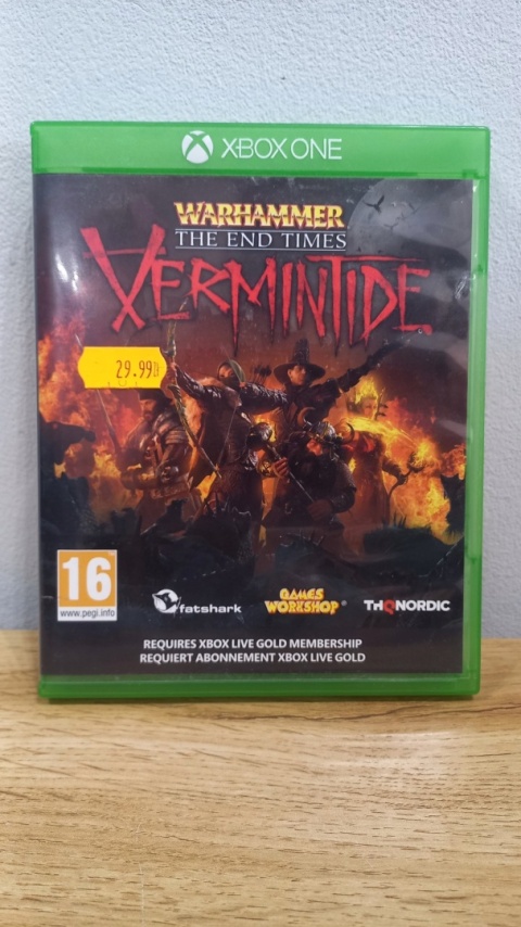 Gra Warhammer Vermintide Xbox One XONE Używana