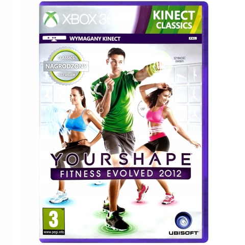 Gra Your Shape Fitness Evolved 2012 X360 Xbox 360 Używana