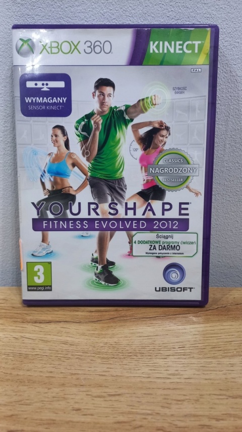 Gra Your Shape Fitness Evolved 2012 X360 Xbox 360 Używana