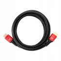 Kabel HDMI 2.1 8K 60Hz / 4K 120Hz - Ultra High Speed, HDR, eARC, VRR, 48Gbps 2 m czarny