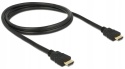 Kabel HDMI do HDMI 4K wer.1.4 AL-OEM-44 1,5 m czarny