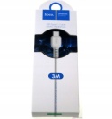 Kabel USB A do USB C Hoco 2,4A 3 m X20 biały