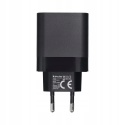 Ładowarka sieciowa do telefonu Blue Star USB C QC4.0 PD 3A 45W + kabel USB C do USB C TFB-TC- 45WPD czarna