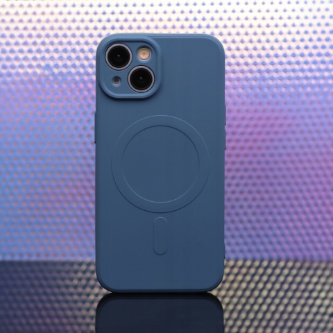 Nakładka Simple Color Mag do Samsung Galaxy A56 5G granatowa