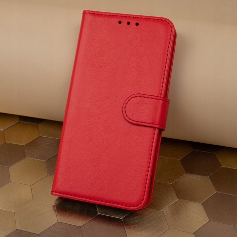 Etui Smart Classic do Motorola Edge 50 Neo / Edge 60 Neo czerwone