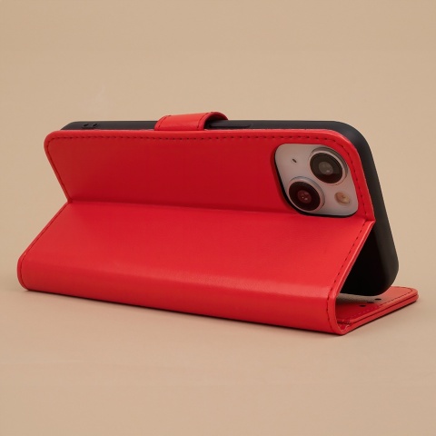 Etui Smart Classic do Motorola Edge 50 Neo / Edge 60 Neo czerwone
